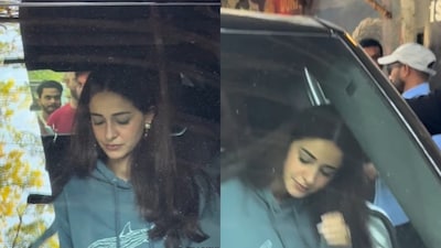 Ananya Panday Spotted In No Makeup Look As She Steps Out In The City, Video Goes Viral