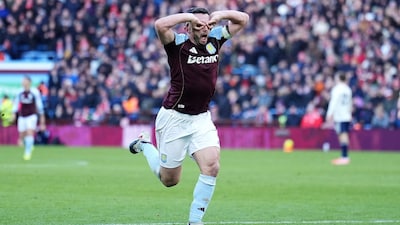 Aston Villa's John McGinn (AP)