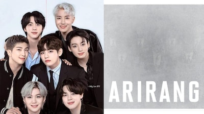BTS have officially kicked off their comeback era by unveiling the first album cover of ARIRANG.