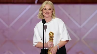 Amy Poehler Wins Golden Globe for Best Podcast.