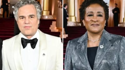 Celebrities Protest ICE at Golden Globes With ‘Be Good’ Pins.