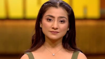 Balika Vadhu Actress Neha Marda Grilled Over ₹999 Roll-On Pricing On Shark Tank India 5