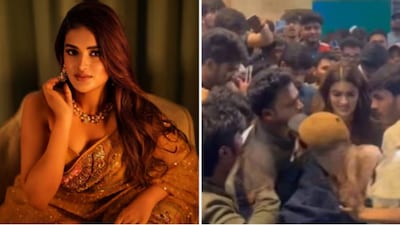 Nidhhi Agerwal breaks silence on being mobbed.