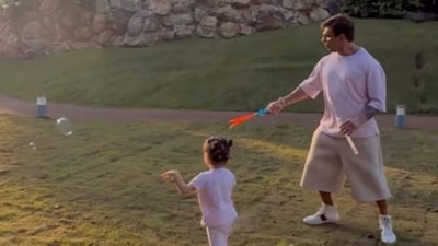 Bipasha Basu Gives Fans A Glimpse Of Karan Singh Grover and Devi’s Adorable Playtime: 'Best View'