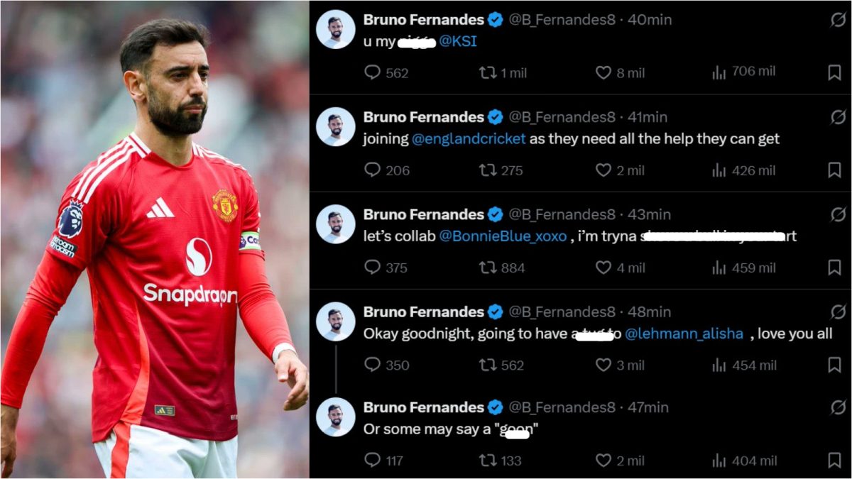 INEOS, England Cricket And Chaos! Bruno Fernandes' X Account Gets Hacked, Man United Issue Warning