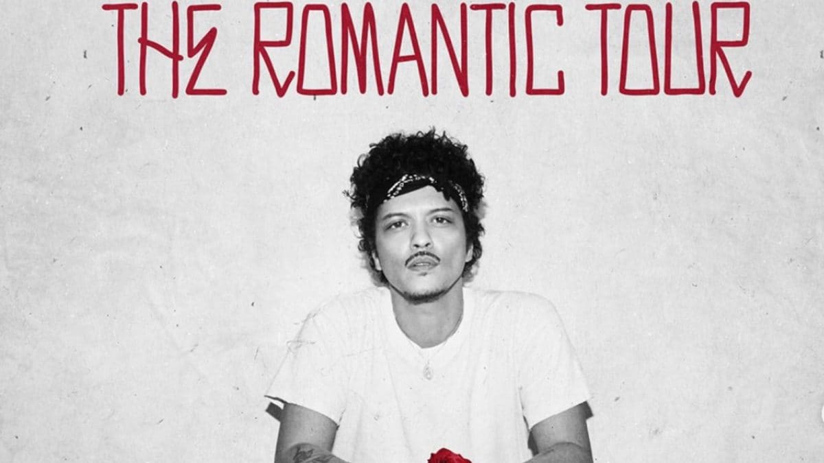 Bruno Mars Announces The Romantic Stadium Tour Worldwide; Dates, Cities And Ticket Details
