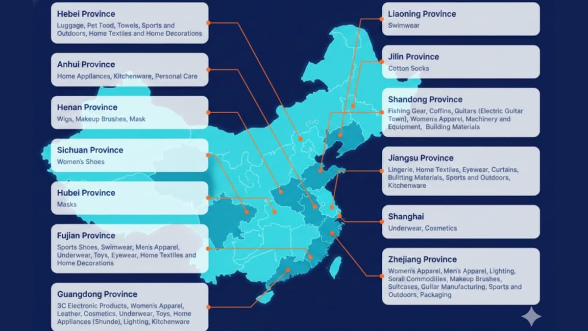 China's One City, One Product Industrial Map Reveals Why It Is Called The 'World's Factory'