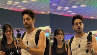 Gaurav Khanna was seen making vlogs.  (Photo Credit: Instagram)