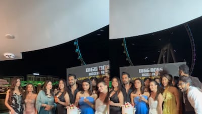 Awez Darbar, Ashnoor Kaur were joined by Abhishek Bajaj’s mother.  (Photo Credits: Instgaram)