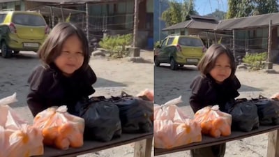 The innocent girl was applauded by people on social media.  (Photo Credit: X)