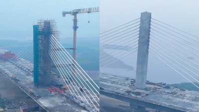 The Phaphamau bridge spans approximately 9.9 kilometres. (Photo Credit: X)