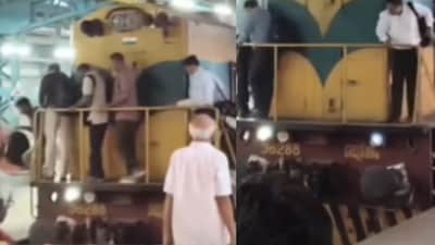 The risky act has triggered mixed reactions. (Photo Credit: Instagram)