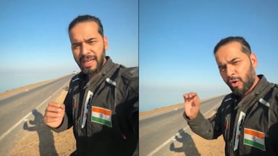 Traveller pointed out that people often treat roads like dustbins.   (Photo Credit: X)