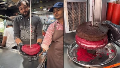 There was a red velvet cake, too. (Photo Credit: Instgarm)