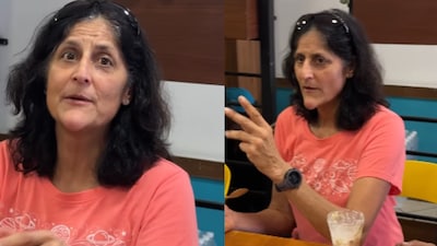 Sunita Williams visited Faluda Nation in Kozhikode. (Photo Credit: Instagram)