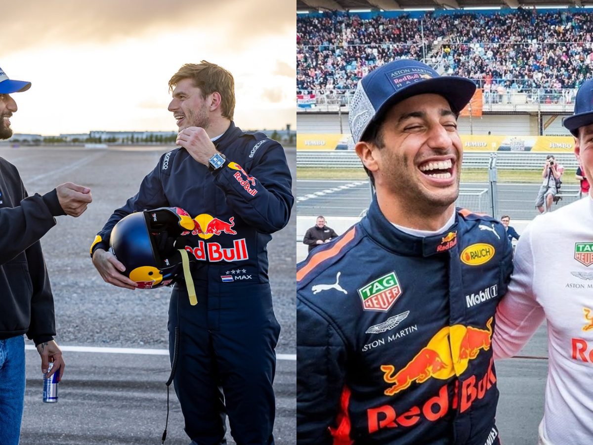 Max-iel' Reunited! Verstappen Sheepishly Nudges Ricciardo To Race Again | WATCH | Formula-one News - News18