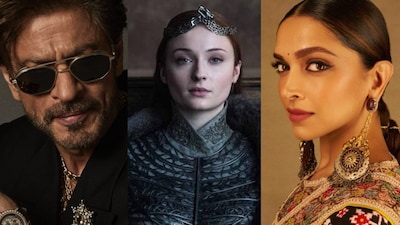 Sophie Turner praises Shah Rukh Khan and Deepika Padukone. 