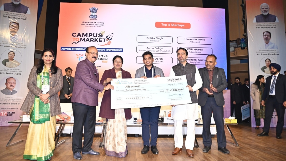 Delhi Govt Backs Student Startups With Rs 10 Lakh Grants Under Campus To Market Programme