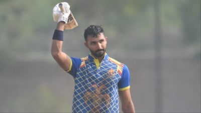 Devdutt Padikkal becomes first batter to score 700-plus runs in multiple Vijay Hazare Trophy seasons. (Picture Credit: Instagram/@devpadikkal19)