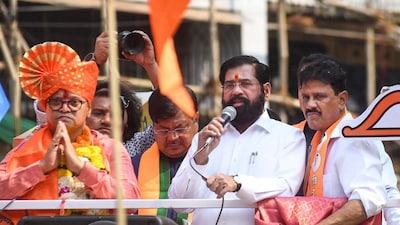 The latest municipal results present an uncomfortable truth for Eknath Shinde’s Shiv Sena: it governs, but it does not truly command. (PTI)