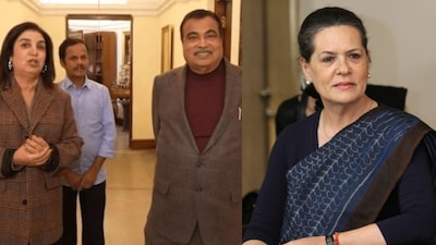 Farah Khan’s light-hearted question about whether Nitin Gadkari and Sonia Gandhi ever “shared sugar” as neighbours sparked laughter and went viral.