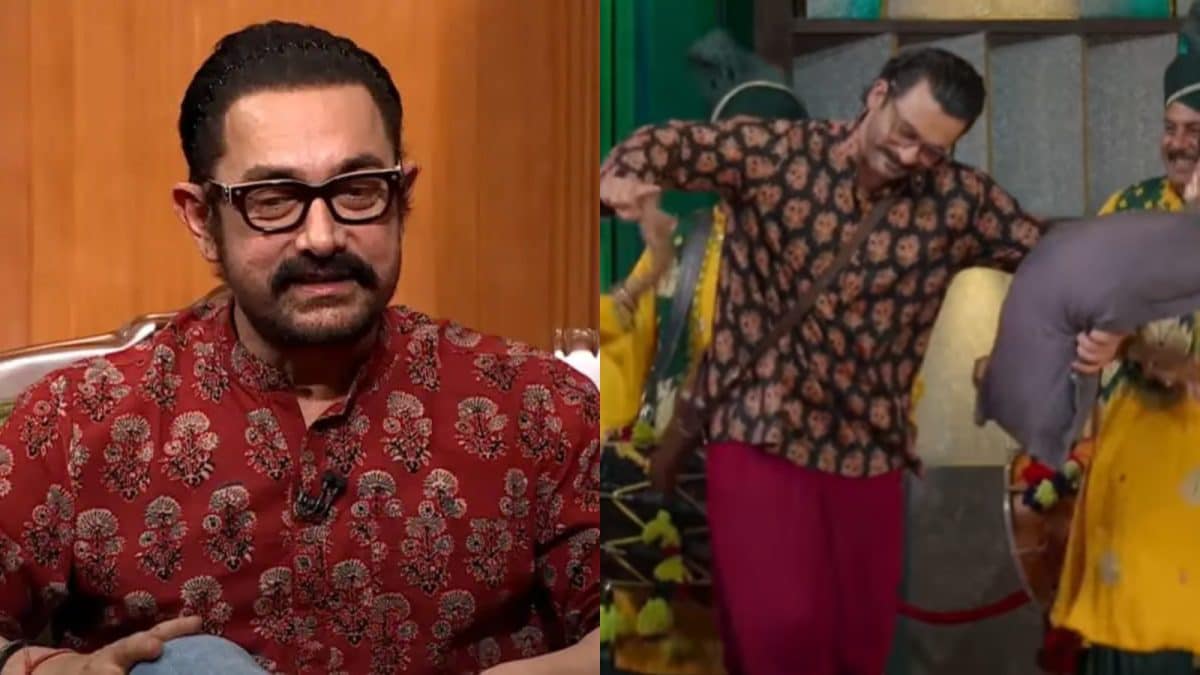 Aamir Khan Reacts To Sunil Grover’s Spot-On Mimicry In BTS Video From Happy Patel Promotions | Bollywood News