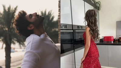 Kartik Aaryan’s mystery girl reacts to dating rumours.