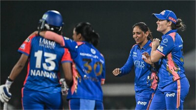 MI delivered DC their worst-ever loss in WPL history (AFP)