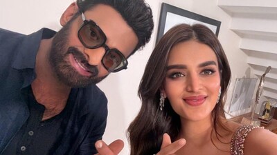Nidhhi Agerwal praised Prabhas.