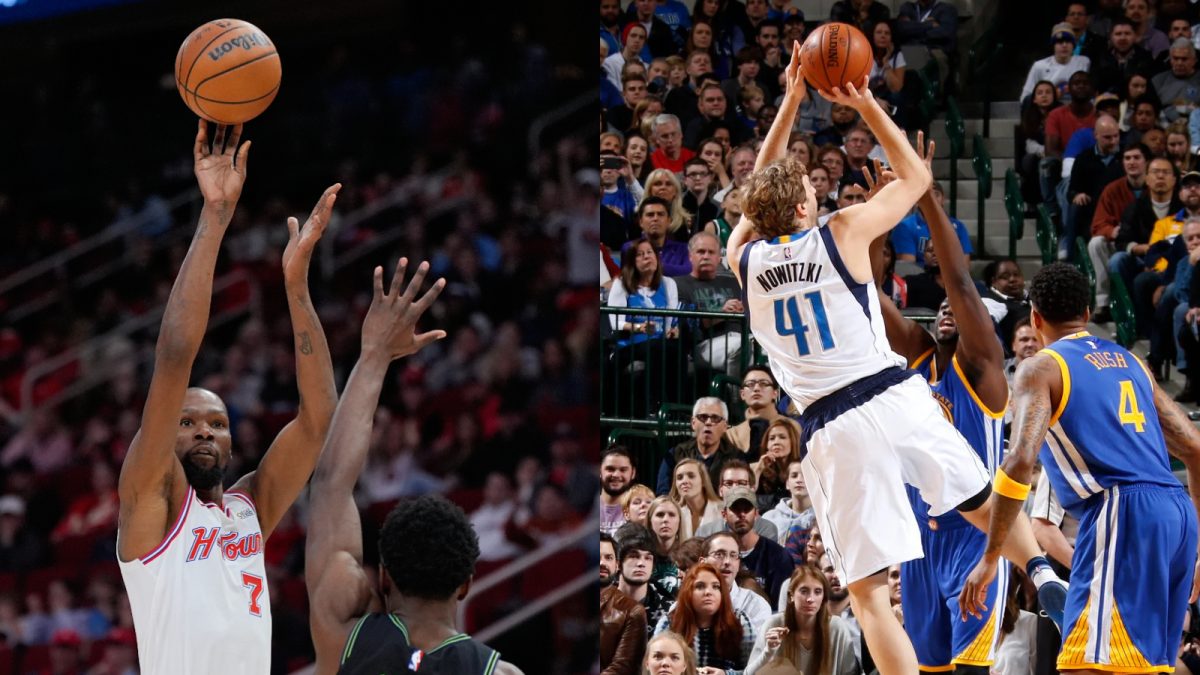KD Passes Dirk In NBA All-Time Scoring Charts With Nowitzki-esque Jumper | WATCH