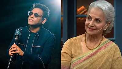 Waheeda Rehman reacted to AR Rahman’s “communal thing” remark.
