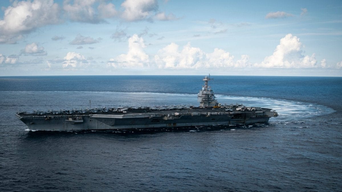 US Navy Carrier Strike Group Remains Poised Against Cartels, ‘Dark Fleet’