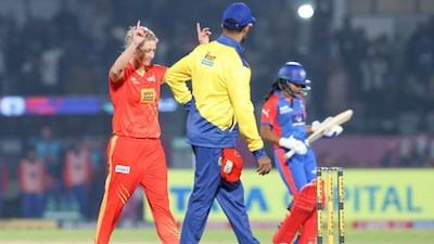 GG clinched the nail-biting 3-run win over DC (WPL/BCCI)