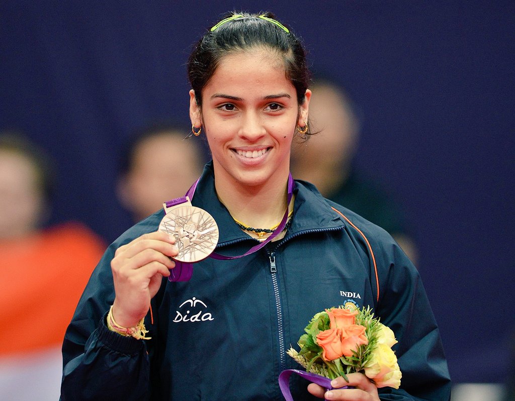 Saina Nehwal. (x) Saina Nehwal. (x)