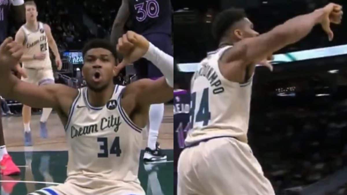 Trouble In Milwaukee? Giannis Boos Back At Bucks Fans, Flashes Thumbs Down At Home Crowd | WATCH