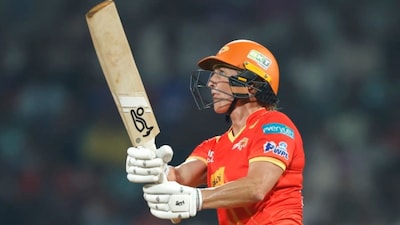 Gujarat Giants' Sophie Devine in action (WPL/BCCI)