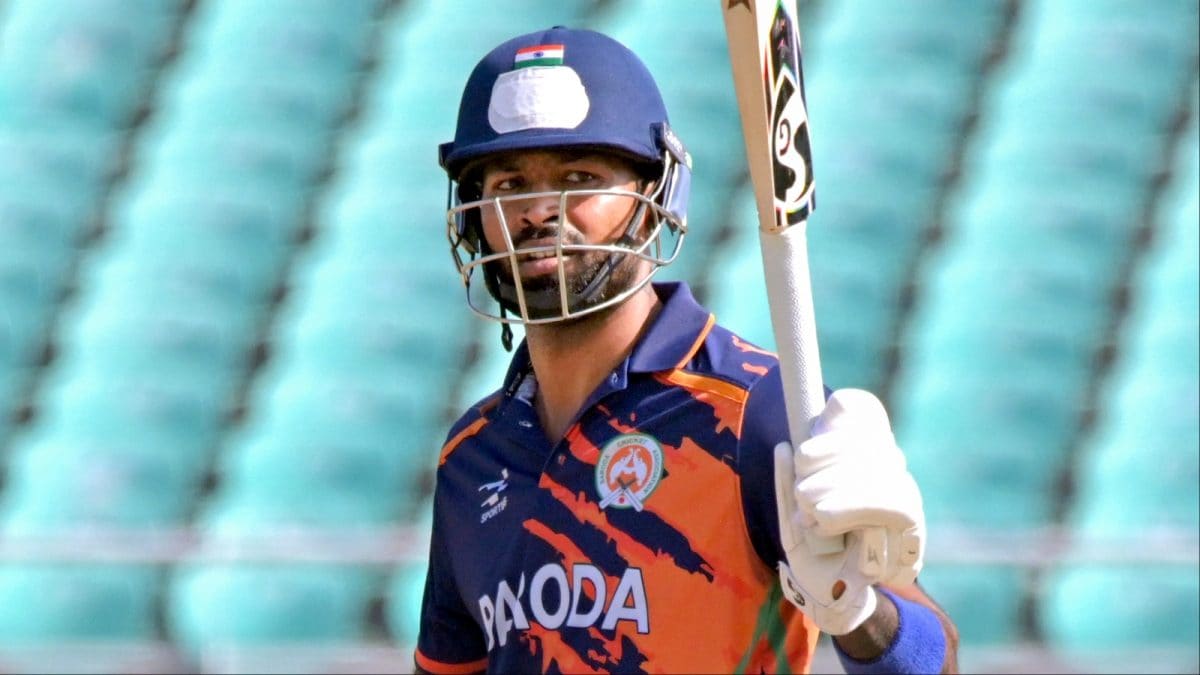 Hardik Pandya Bats With A Strike Rate Of 241.94 In Vijay Hazare Trophy ...