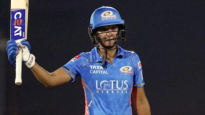 Harmanpreet Kaur becomes first batter to slam 10 half-centuries in WPL. (Picture Credit: PTI)