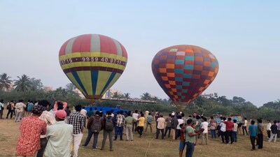 Srikakulam's Ratha Saptami: Hot Air Balloons Offer Breathtaking Views, Boost Tourism