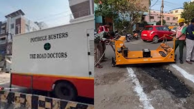 'Road Doctor' Deployed In Andhra Pradesh To Fix Potholes. (Photo: X)
