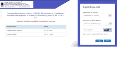 IBPS PO and SO result 2025 at ibps.in.
