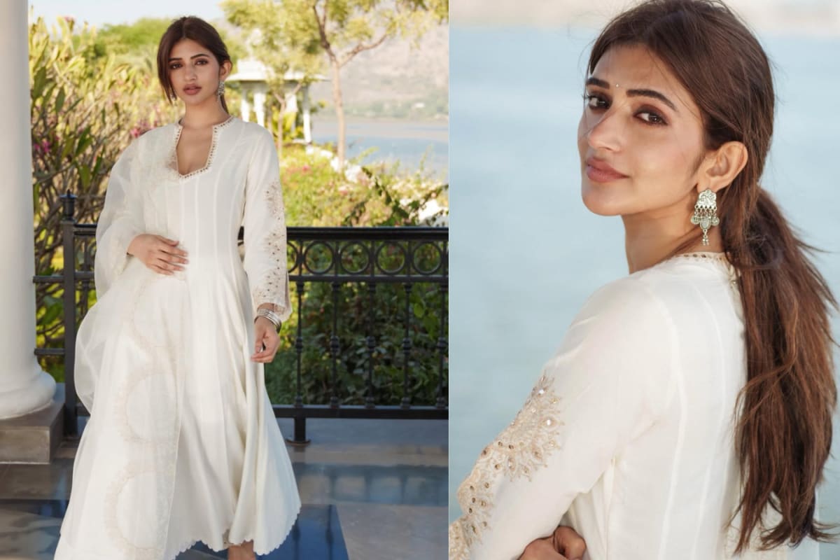 Sreeleela Makes A Case For Ivory With A Soft, Modern Suit That Redefines Quiet Elegance