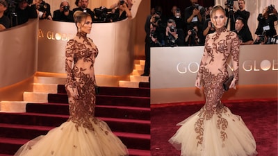 Jennifer Lopez attended the 83rd Annual Golden Globes in Beverly Hills, California.