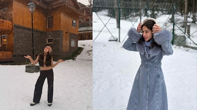 Sara Ali Khan Turns Snow Days Into Denim And Faux Fur Fashion Moments