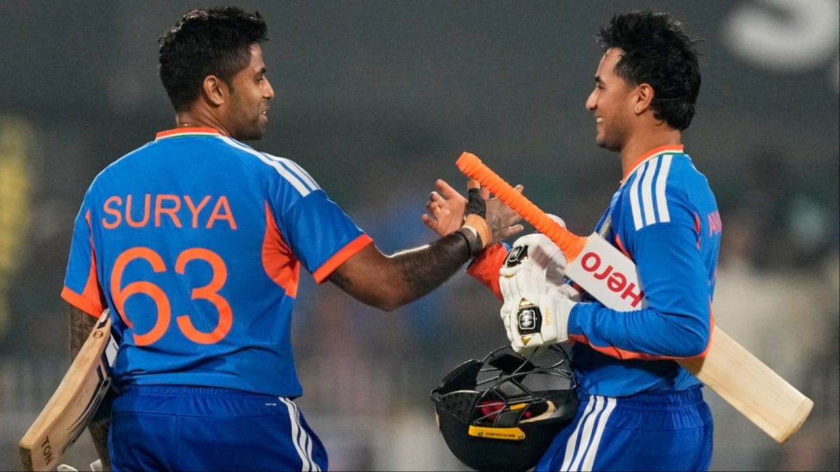 Abhishek Sharma's 14-Ball Fifty Helps India Chase Down 154-Run Target ...