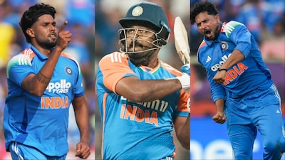 India's playing XI for 1st T20I against New Zealand. (Picture Credit: PTI)