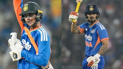 Ishan Kishan breaks Abhishek Sharma's record of fastest 50 for India in T20Is vs New Zealand. (Picture Credit: AP, AFP)