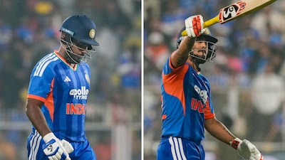 Who will cotinue in Indian team? Ishan Kishan or Sanju Samson? (PTI)