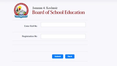 JKBOSE Class 12 Winter Session results are now available at jkbose.nic.in.