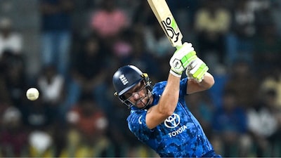 Jos Buttler in action against Sri Lanka